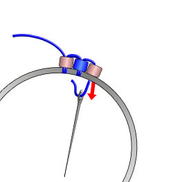 Brick Stitch Hoop Tutorial